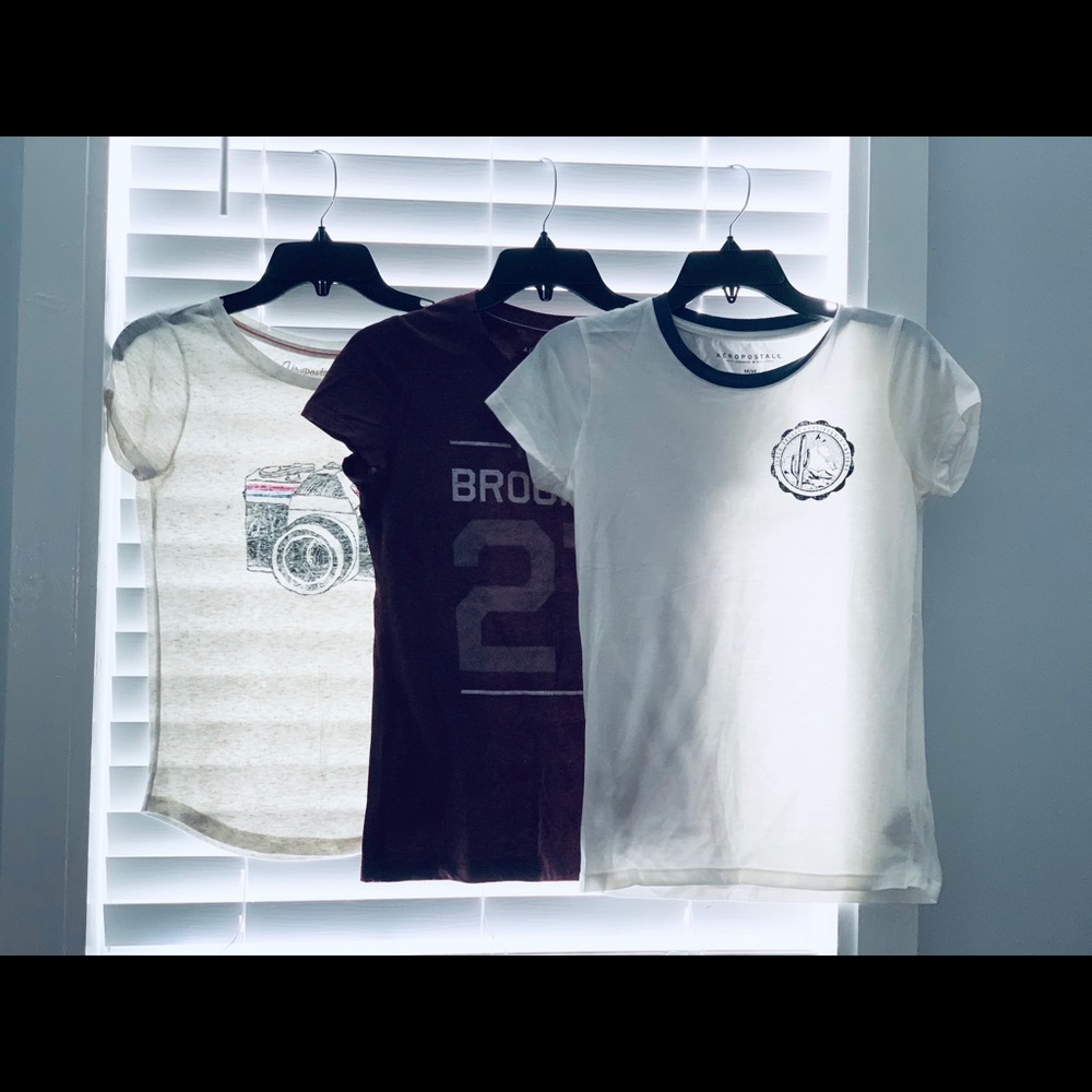 Aeropostale Tee BUNDLE of 3